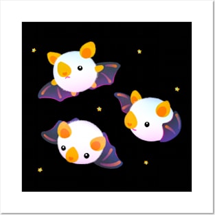 Flying mochi(Honduran white bat) Posters and Art